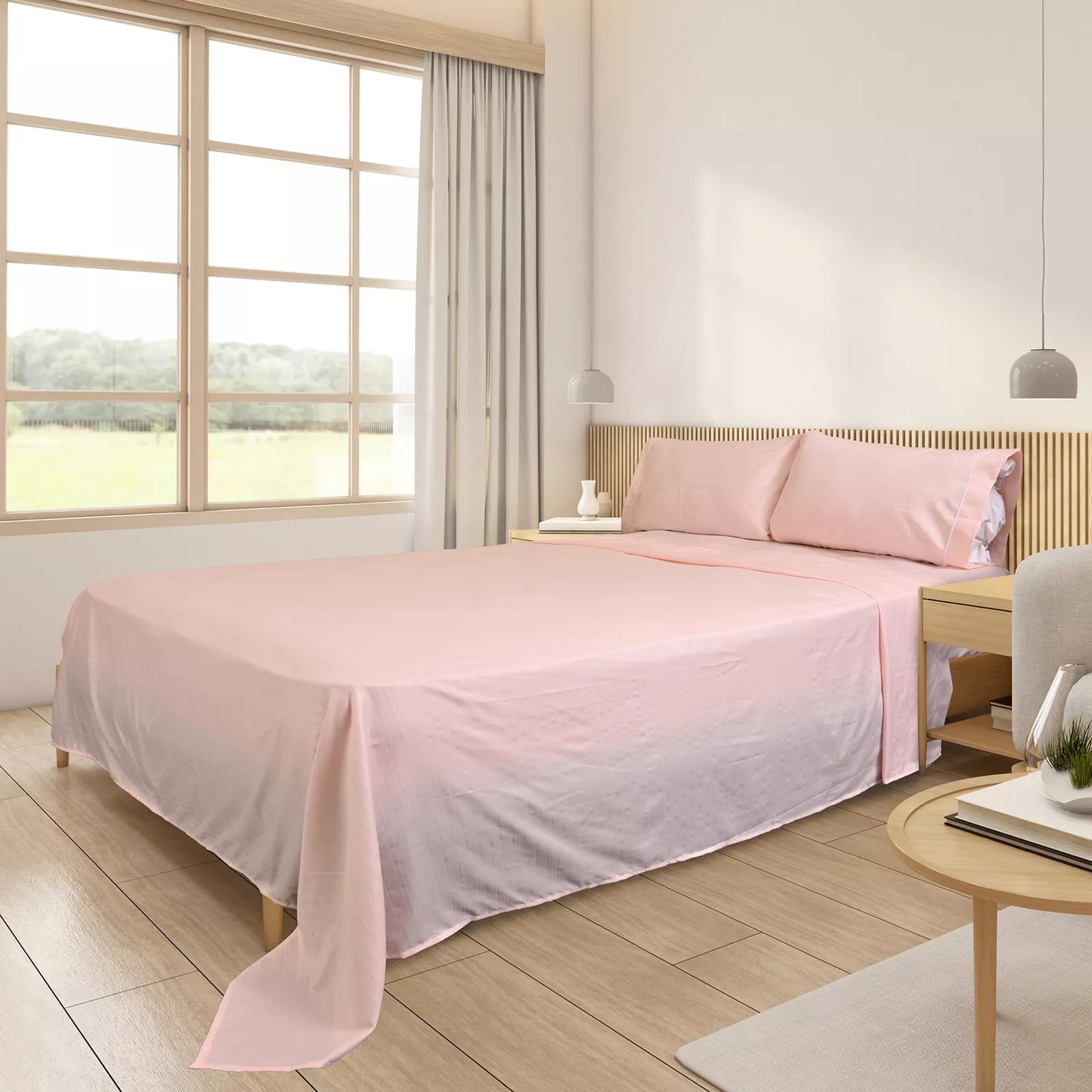 Sábana 2800 Hilos Suave Premium Stripes Soft Nature