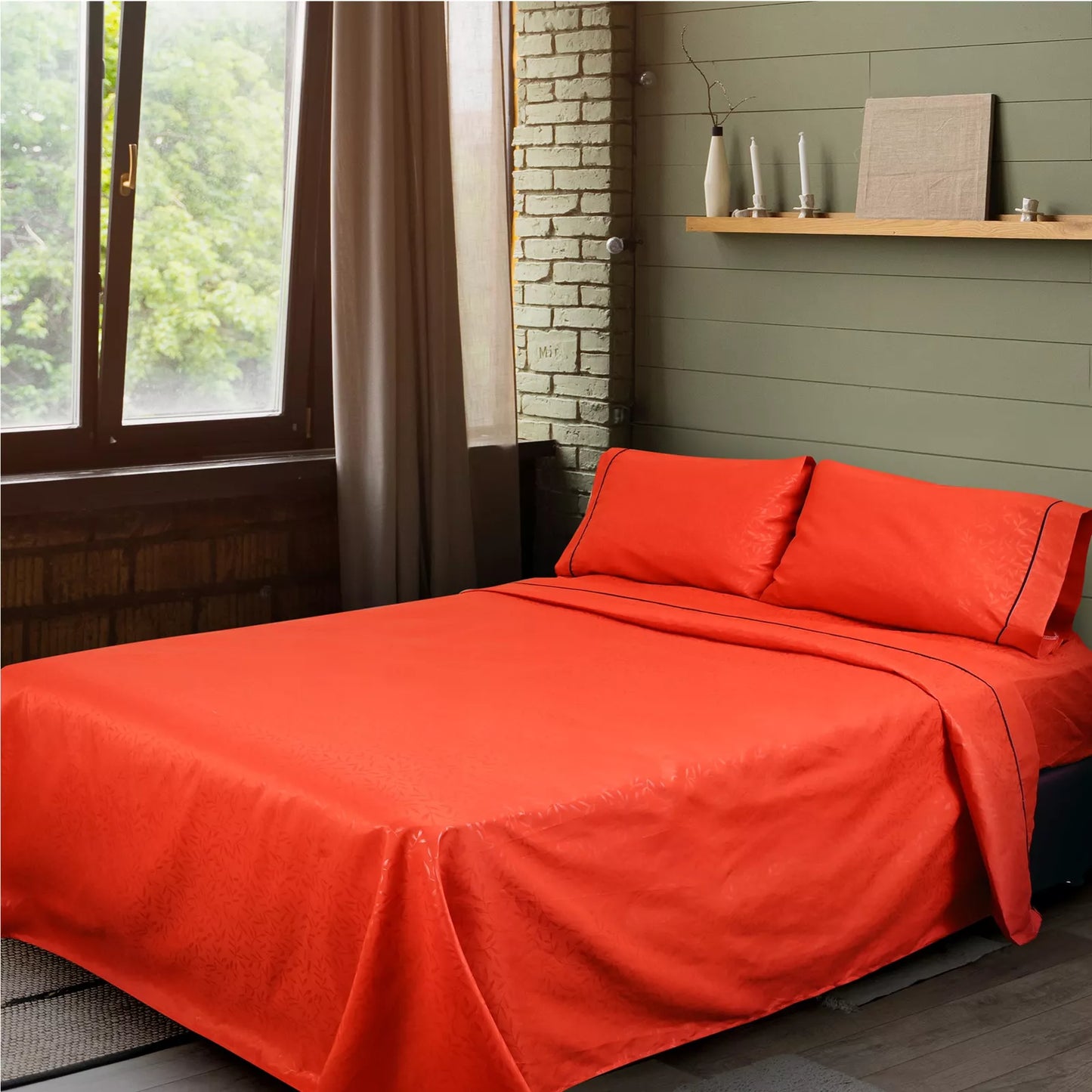 Sábana 2800 Hilos Suave Premium Flores Soft Nature