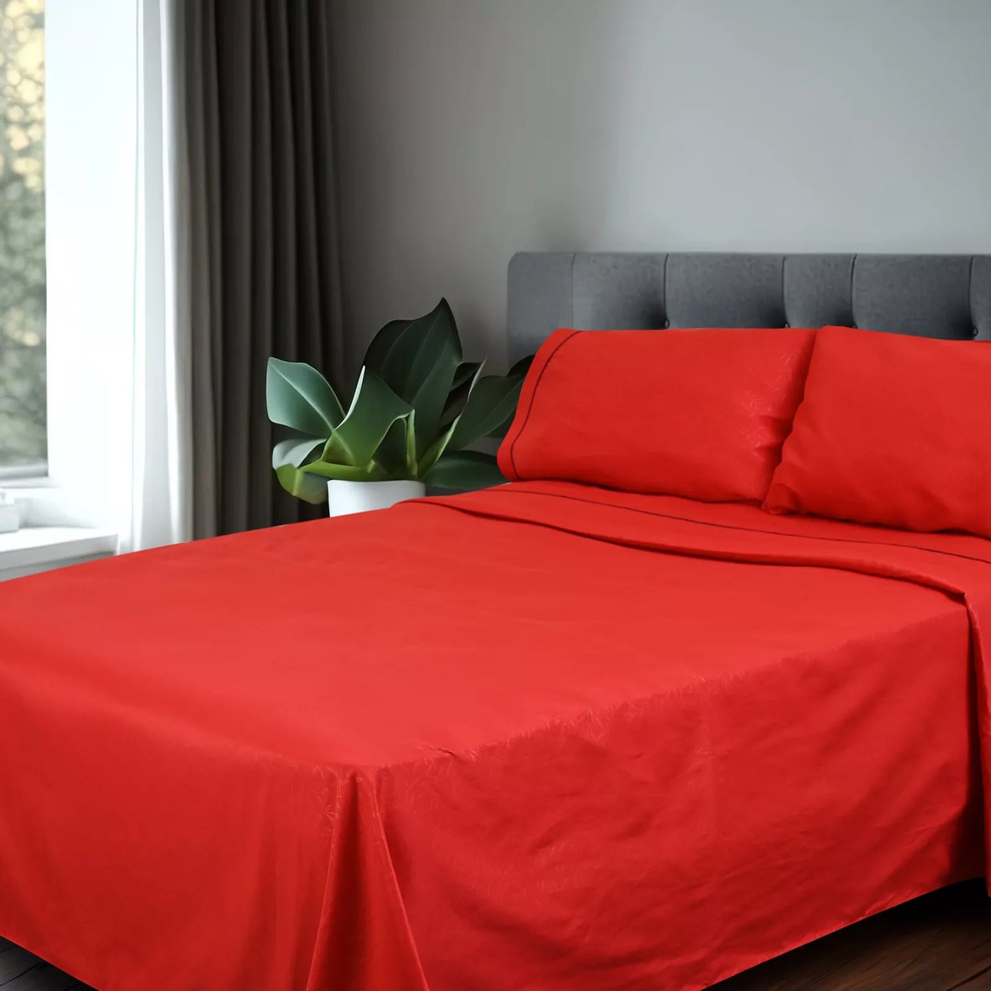 Sábana 2800 Hilos Suave Premium Flores Soft Nature