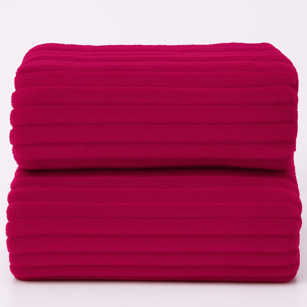 Frazada Cobija Súper Suave Premium Cobertor Stripes Soft Nature