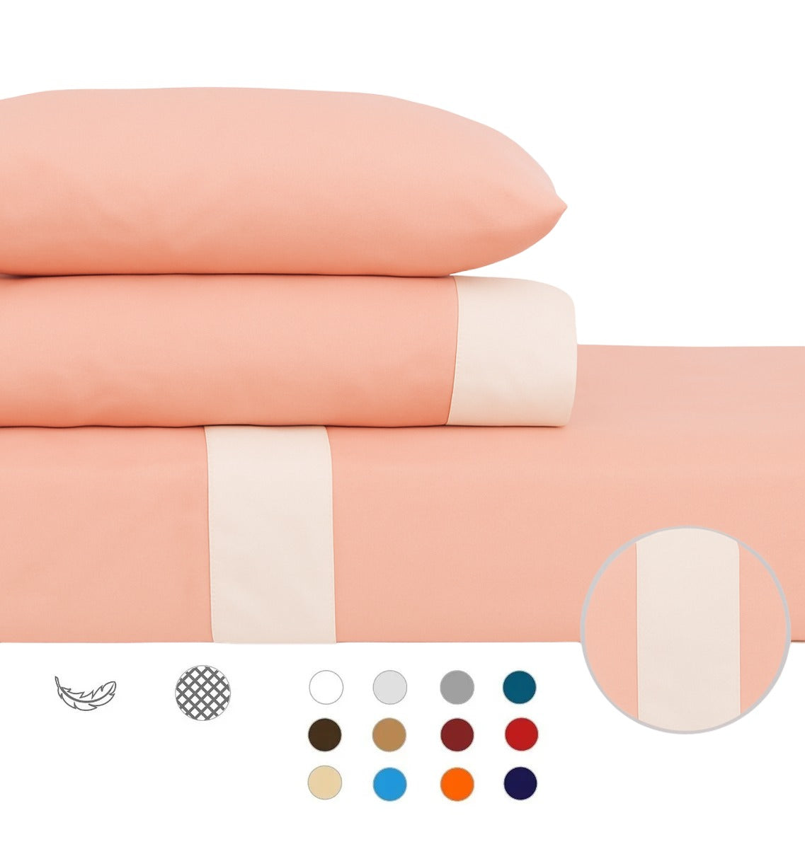 Sábanas 2800 Hilos Extra Suave Premium Nature