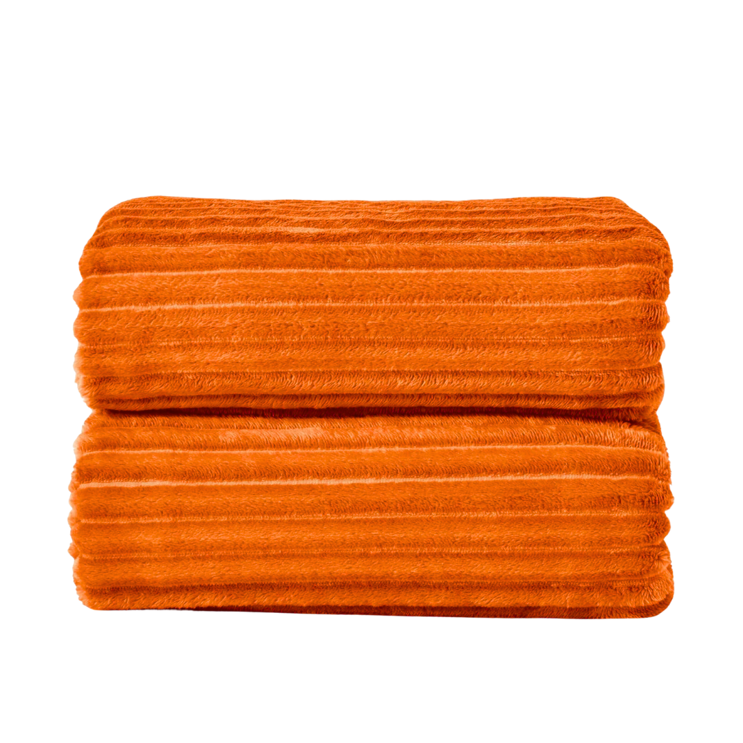 Frazada Cobija Súper Suave Premium Cobertor Stripes Soft Nature