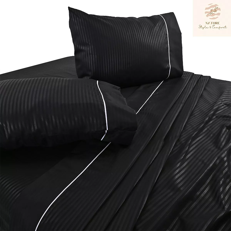 Sábana 2800 Hilos Suave Premium Stripes Soft Nature