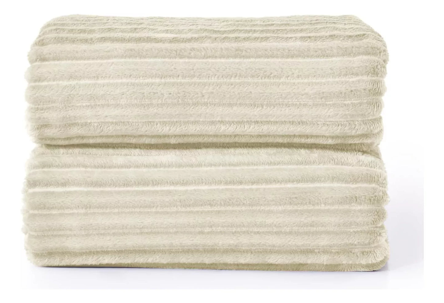 Frazada Cobija Súper Suave Premium Cobertor Stripes Soft Nature