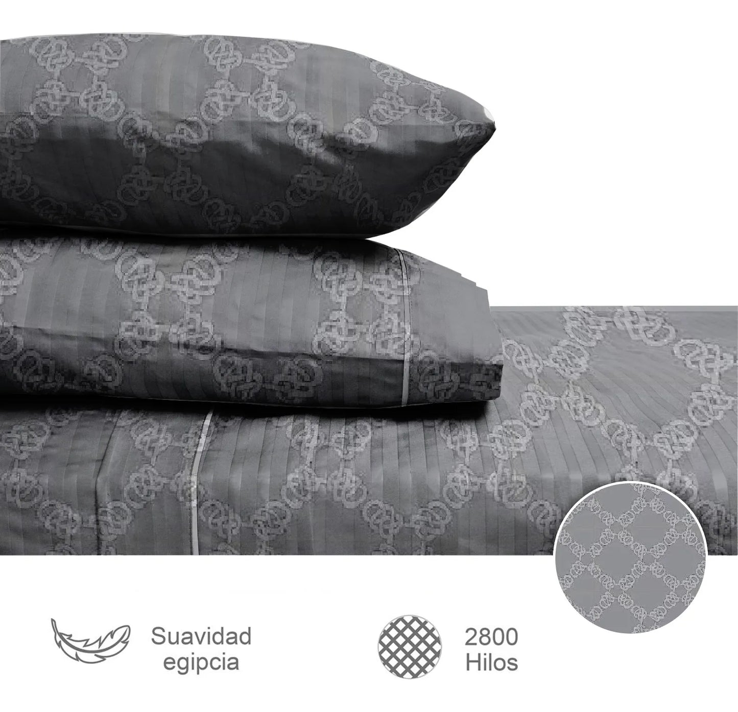 Sábanas 2800 Hilos Suave Premium Nature Estampada