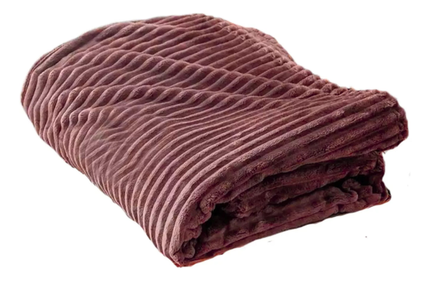 Frazada Cobija Súper Suave Premium Cobertor Stripes Soft Nature