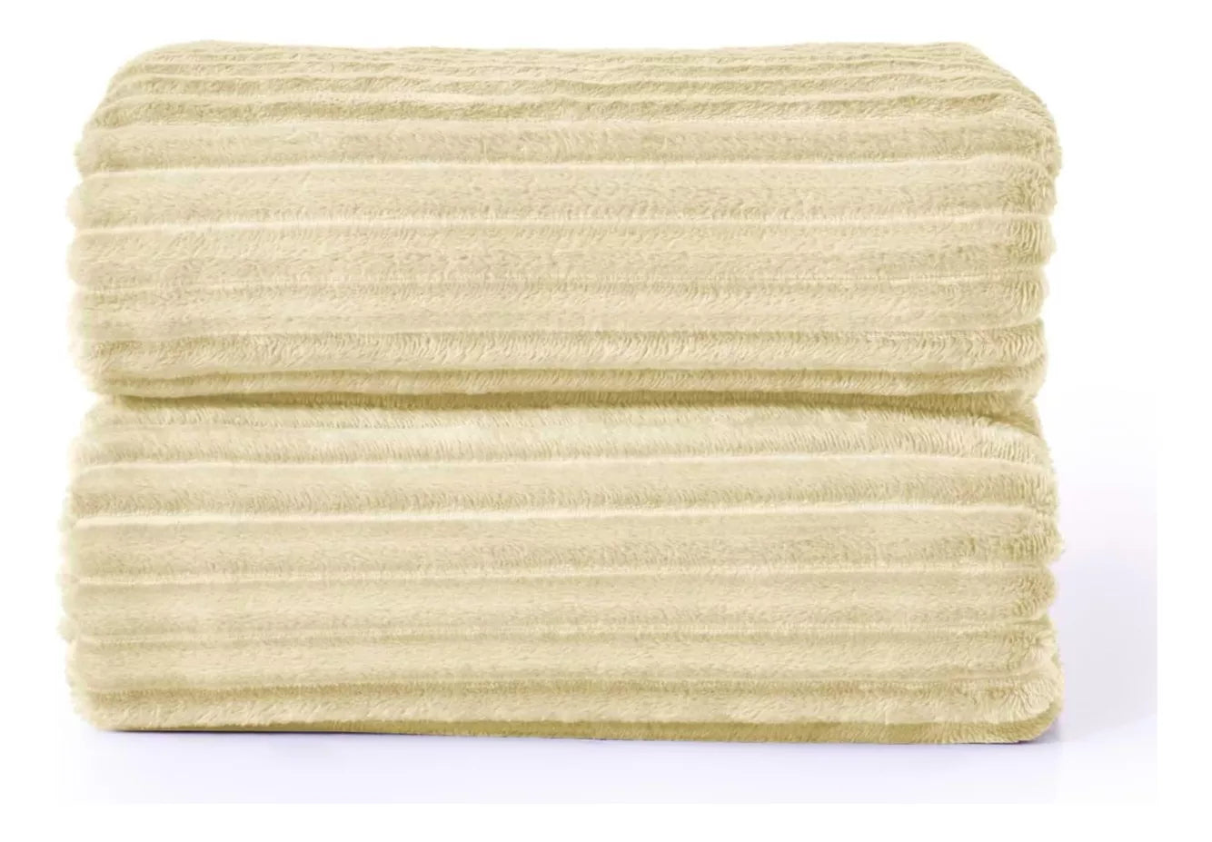 Frazada Cobija Súper Suave Premium Cobertor Stripes Soft Nature