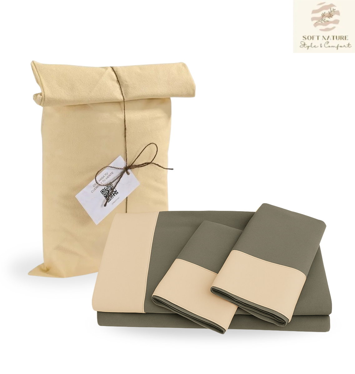 Sábanas 2800 Hilos Extra Suave Premium Nature
