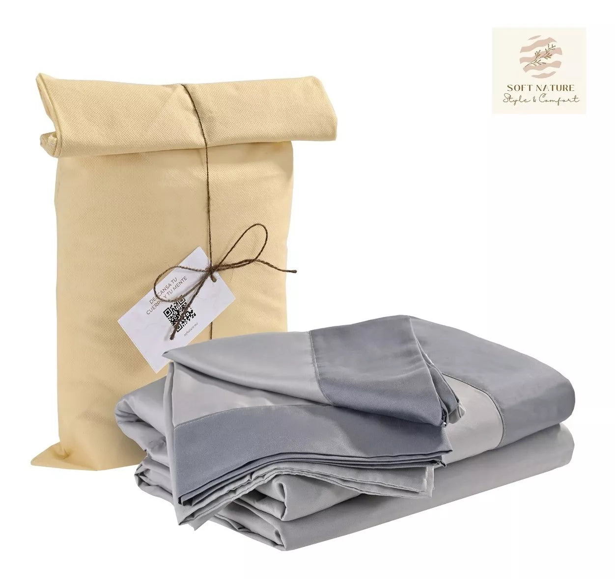 Sábanas 2800 Hilos Extra Suave Premium Nature