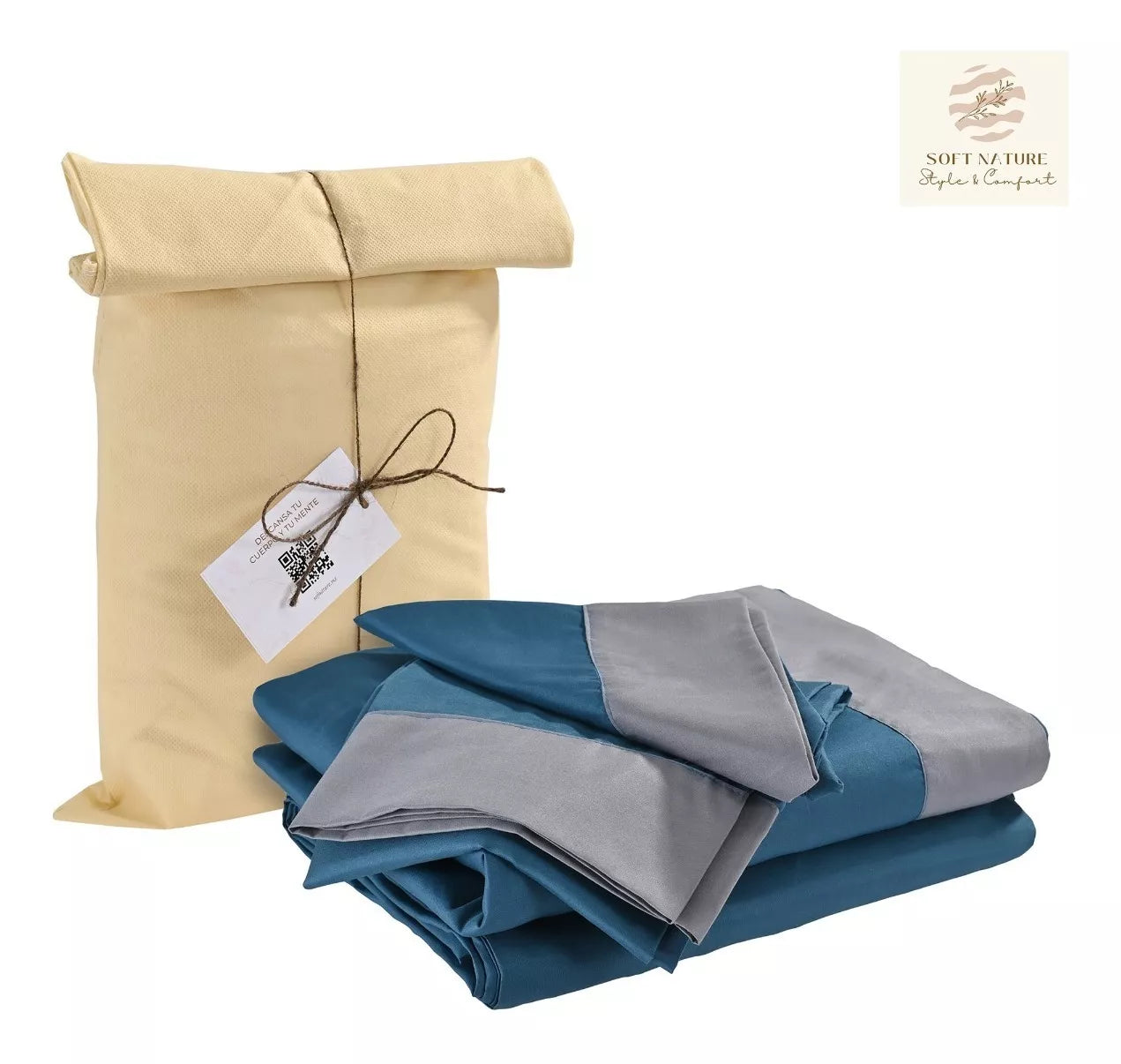 Sábanas 2800 Hilos Extra Suave Premium Nature