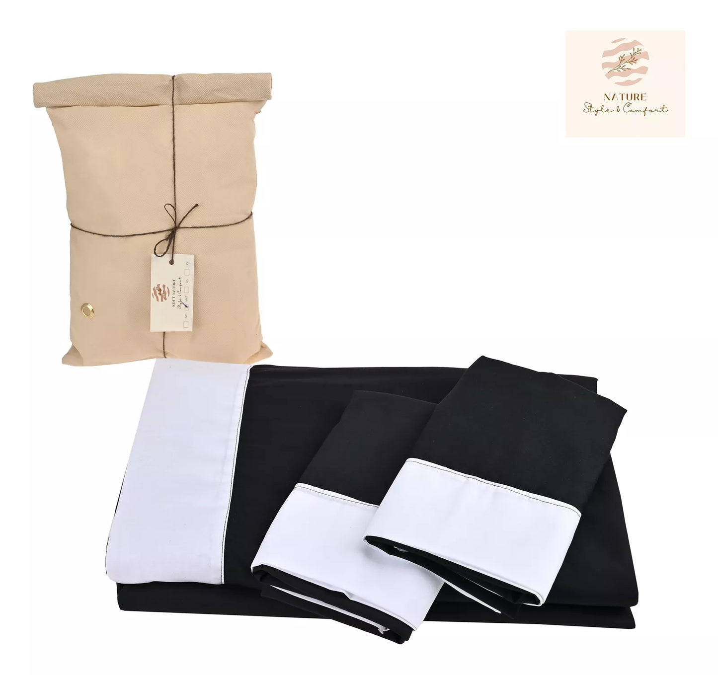 Sábanas 2800 Hilos Extra Suave Premium Nature