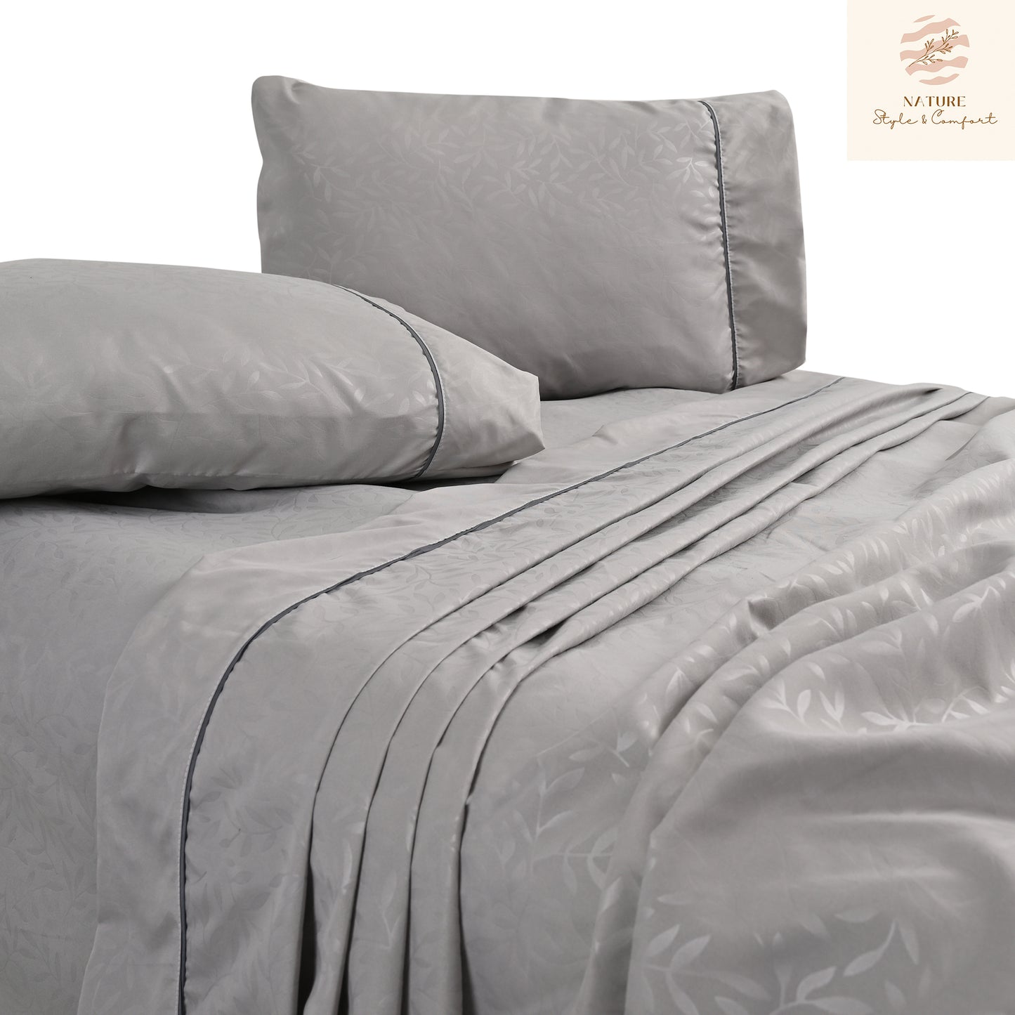 Sábana 2800 Hilos Suave Premium Flores Soft Nature