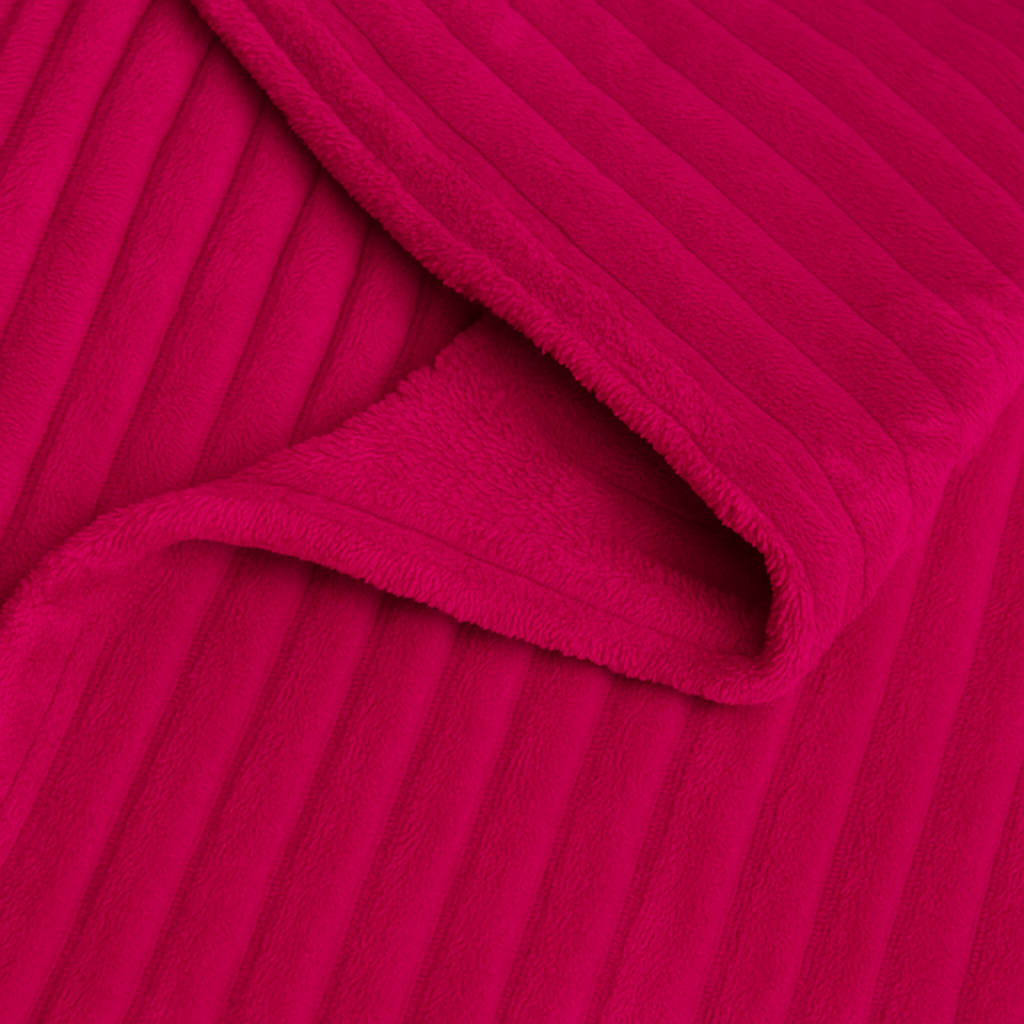 Frazada Cobija Súper Suave Premium Cobertor Stripes Soft Nature