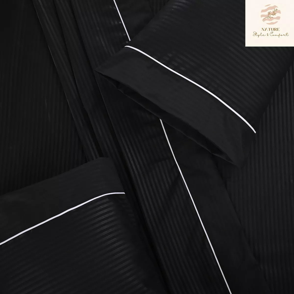 Sábana 2800 Hilos Suave Premium Stripes Soft Nature