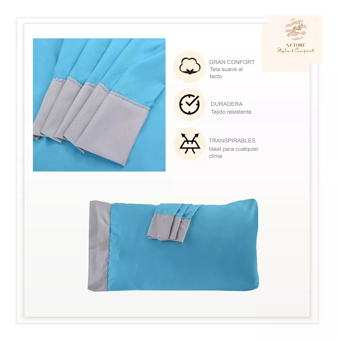 Sábanas 2800 Hilos Extra Suave Premium Nature