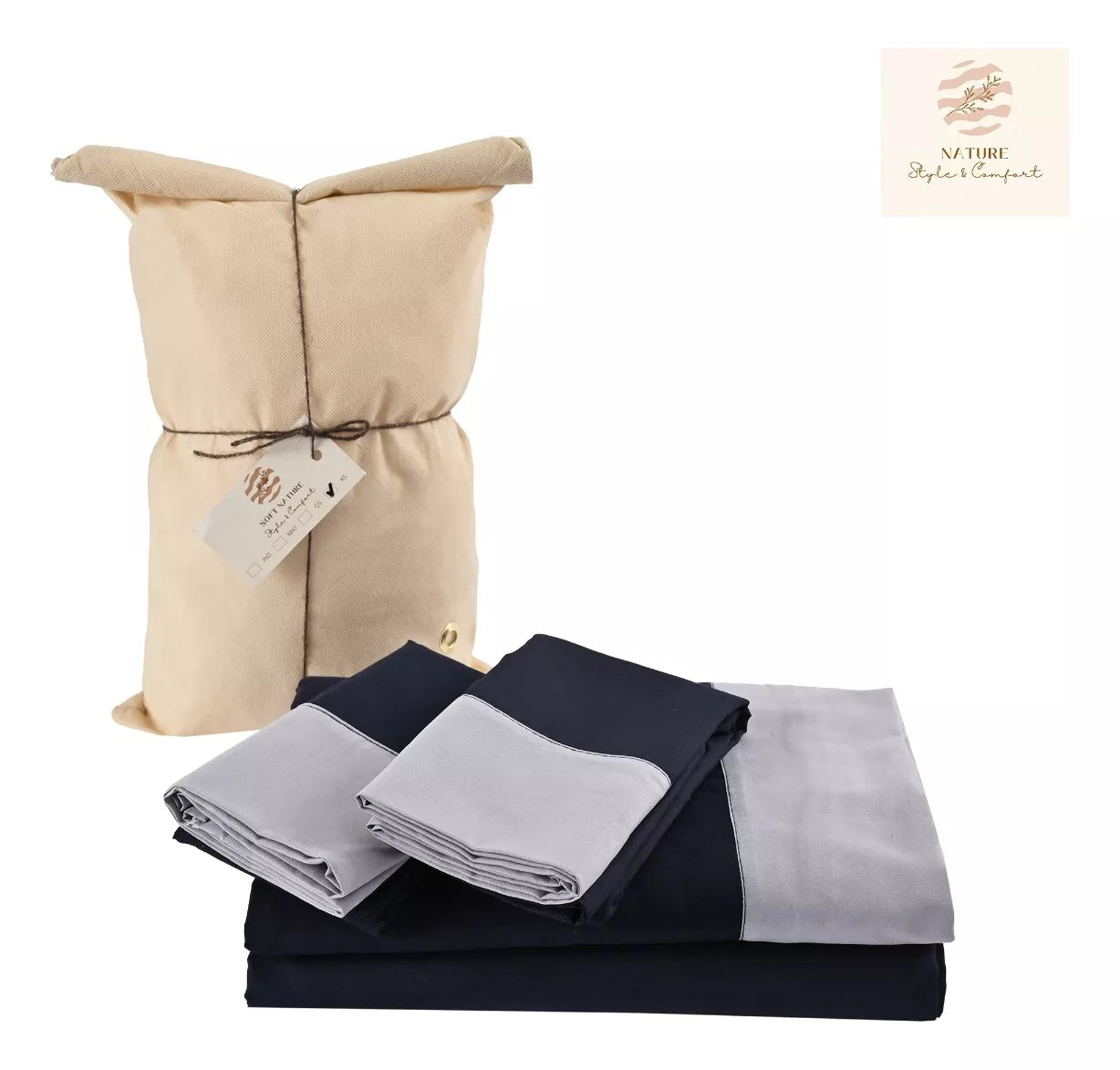 Sábanas 2800 Hilos Extra Suave Premium Nature