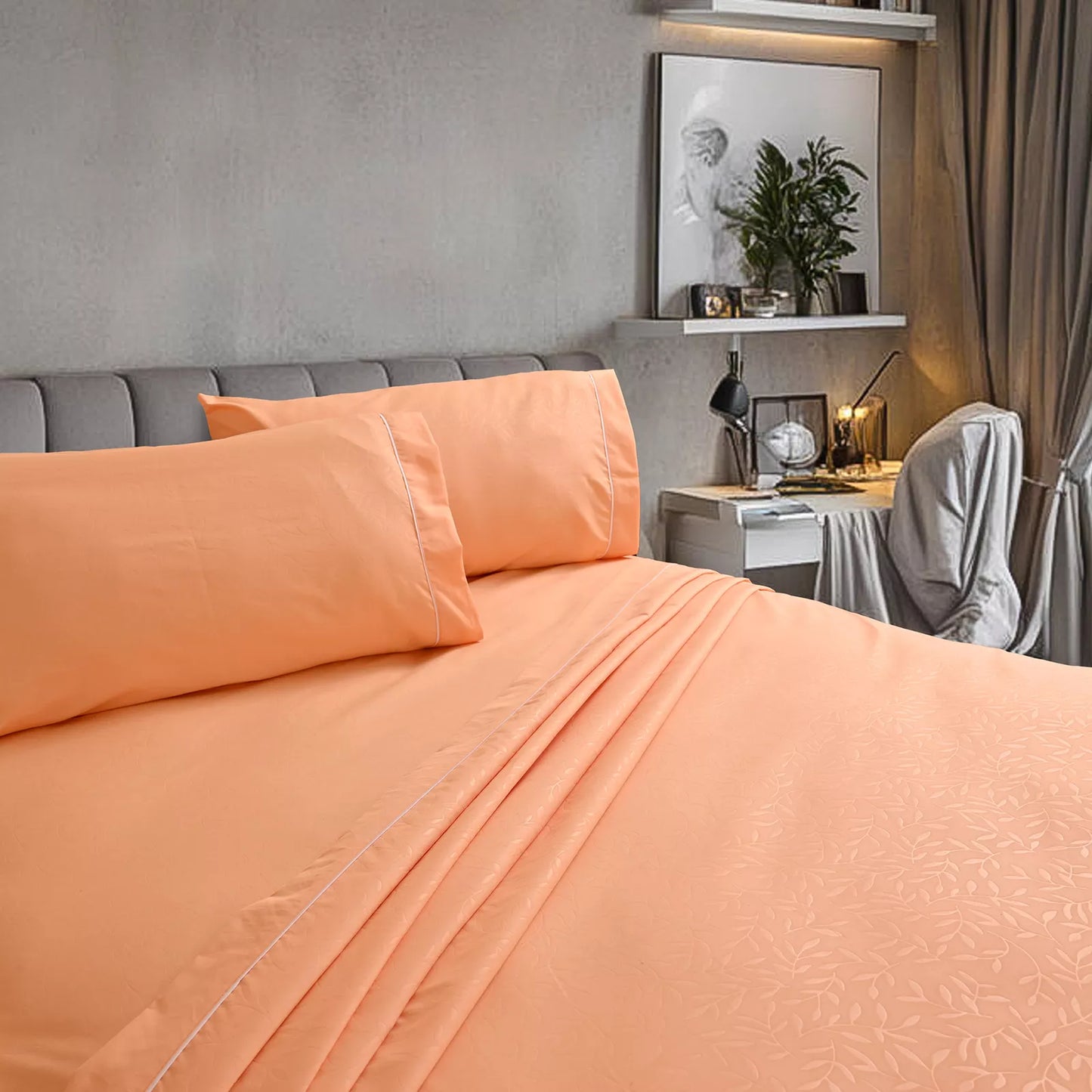 Sábana 2800 Hilos Suave Premium Flores Soft Nature