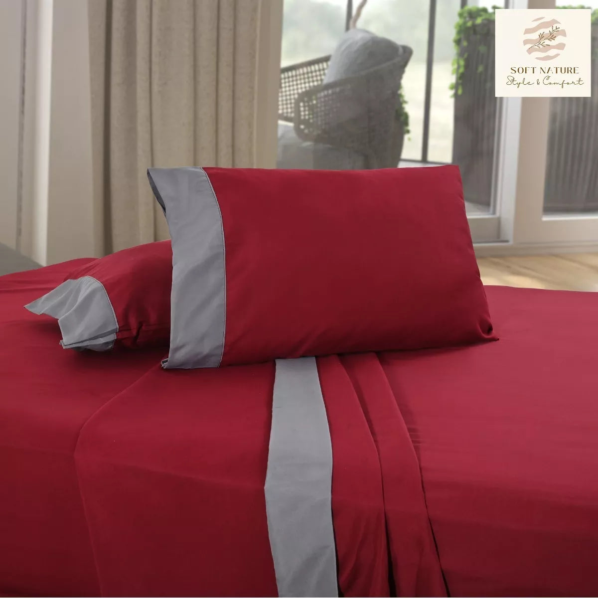 Sábanas 2800 Hilos Extra Suave Premium Nature