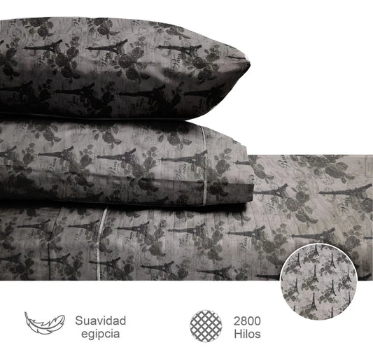 Sábanas 2800 Hilos Suave Premium Nature Estampada