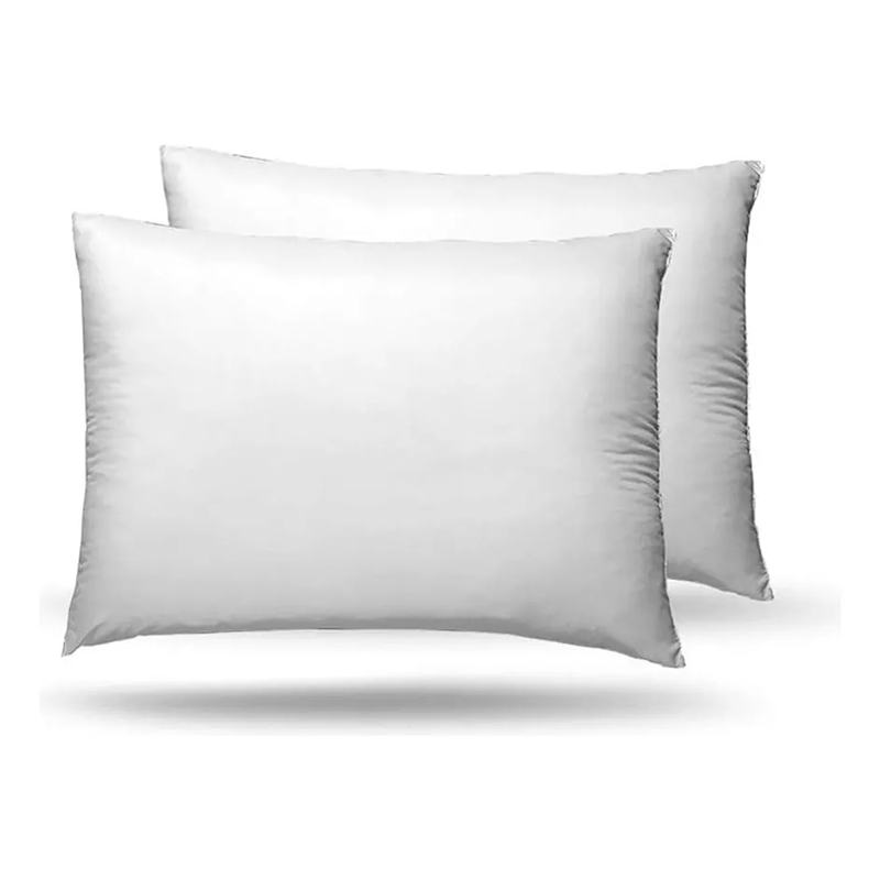 Almohada 2 Pack Microfibra Media Soft Nature Blanca