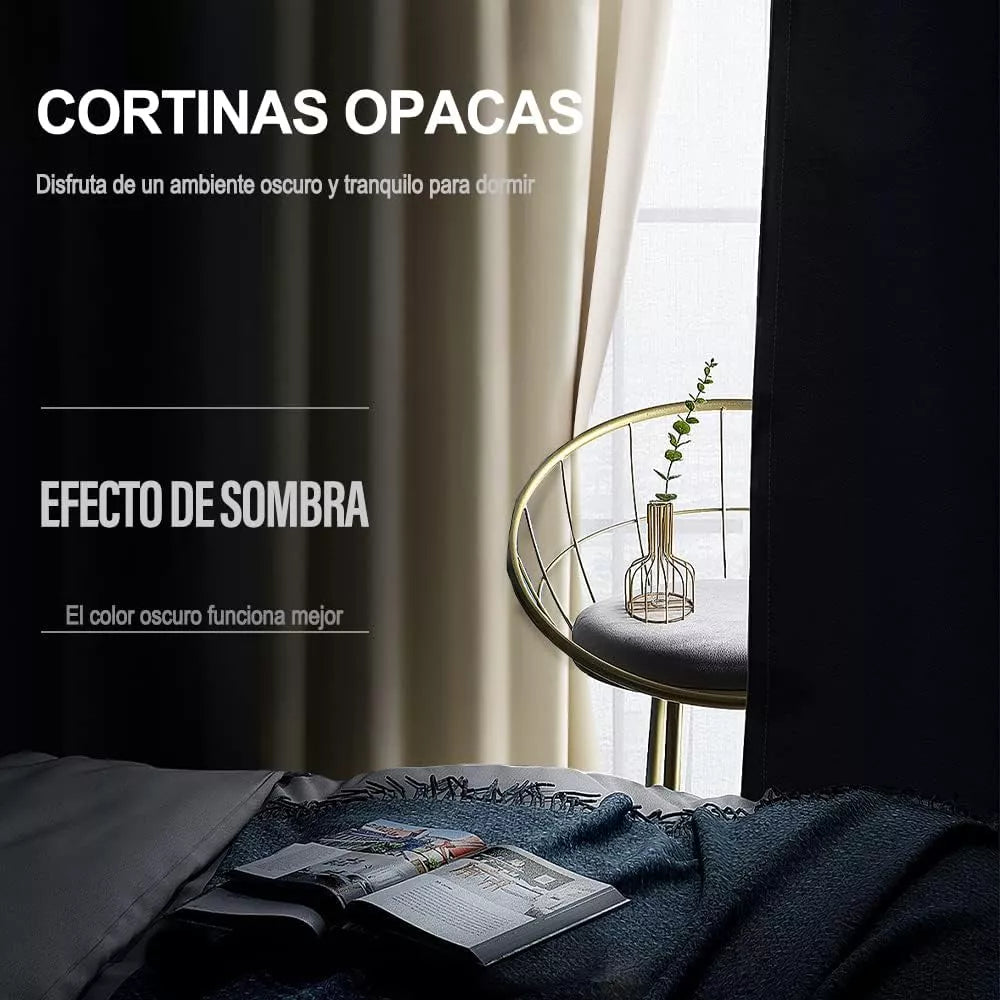 Cortinas Blackout Premium 1 Panel Soft Nature