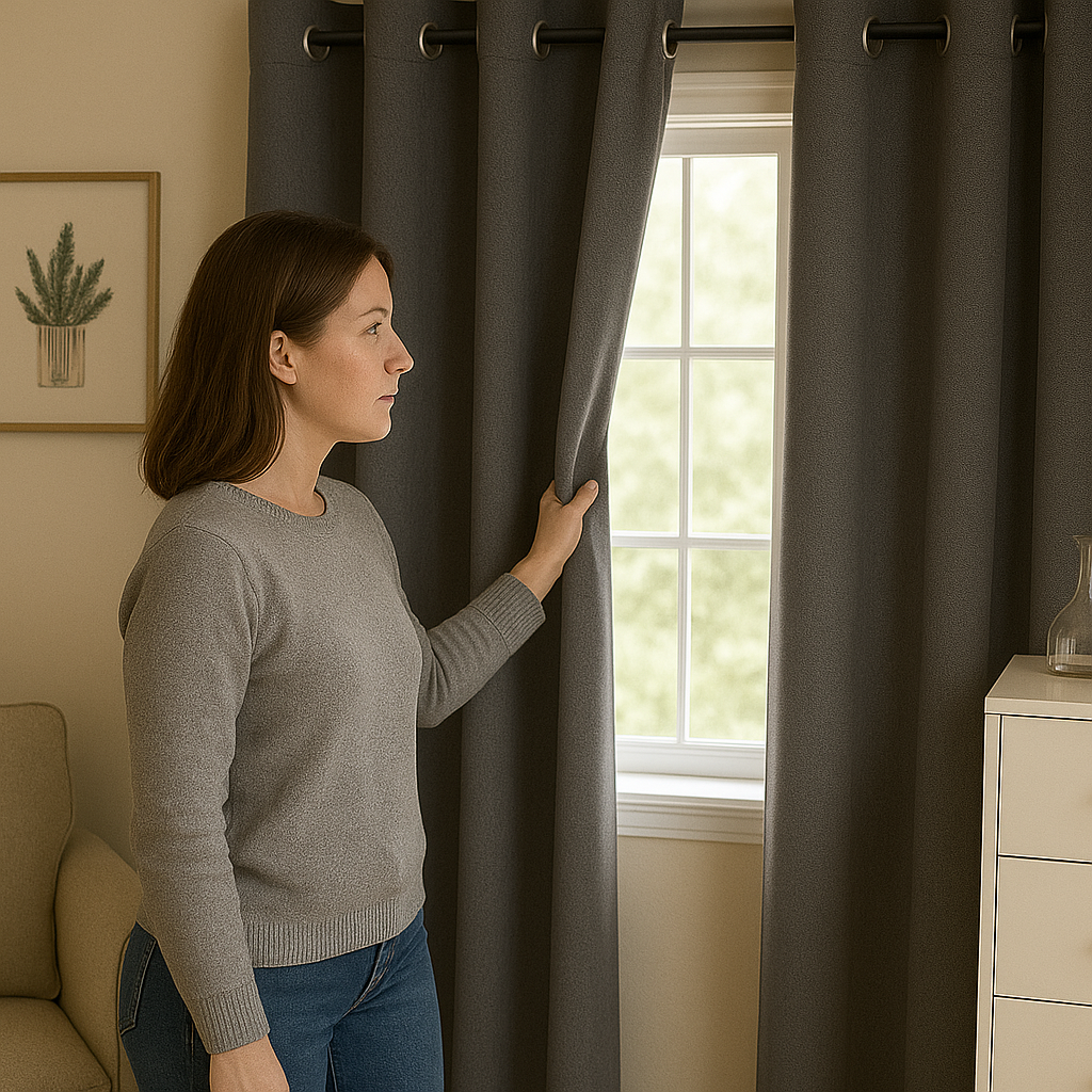 Cortinas Blackout Premium 2 Paneles Soft Nature