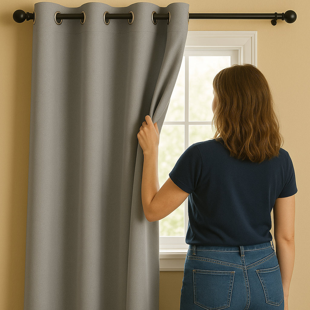 Cortinas Blackout Premium 2 Paneles Soft Nature
