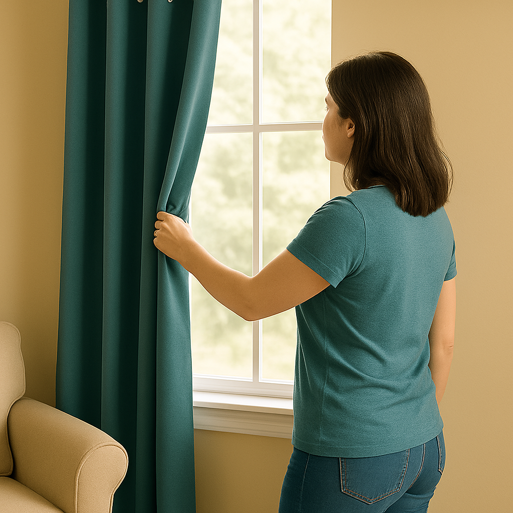 Cortinas Blackout Premium 2 Paneles Soft Nature