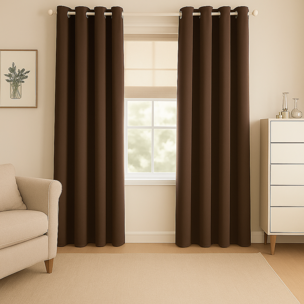 Cortinas Blackout Premium 2 Paneles Soft Nature