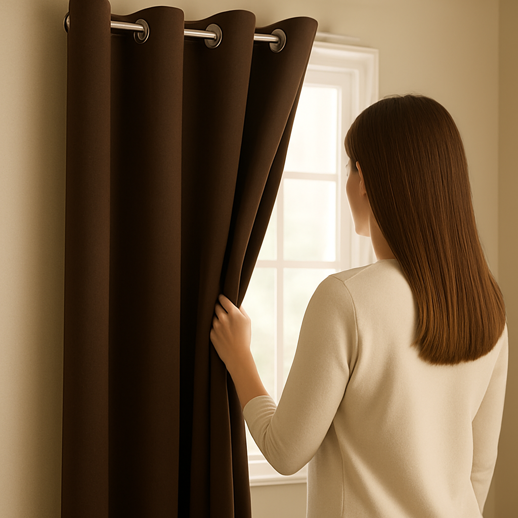Cortinas Blackout Premium 2 Paneles Soft Nature