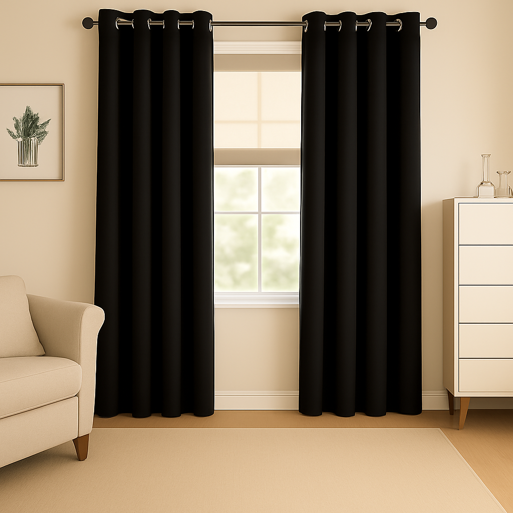Cortinas Blackout Premium 2 Paneles Soft Nature