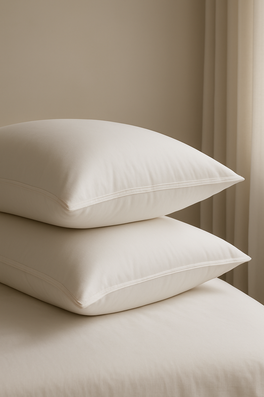Almohada 2 Pack Microfibra Firme Soft Nature Blanca