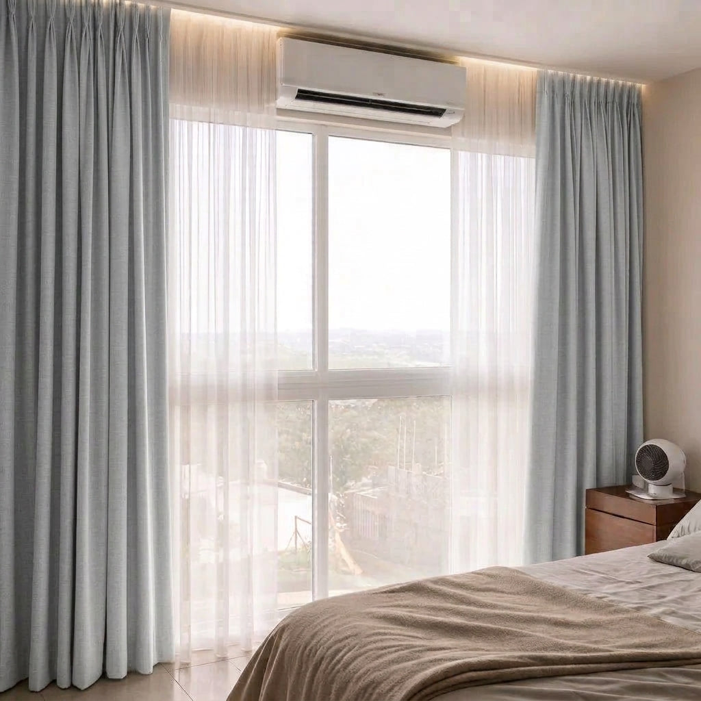 Cortinas Blackout Lumière color Perla SOFT NATURE