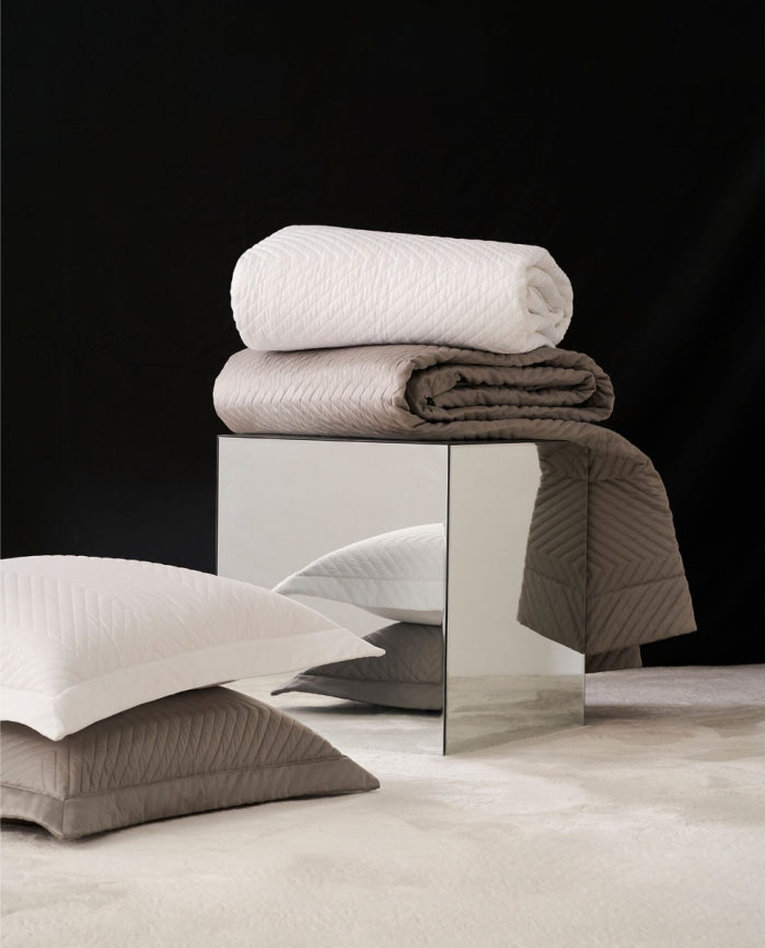 Colcha Bouti suite gris SOFT NATURE