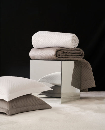 Colcha Bouti suite gris SOFT NATURE