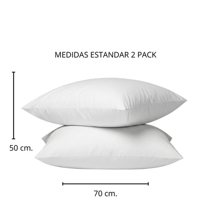 Almohadas Nuit suavidad media en cama SOFT NATURE foto 9