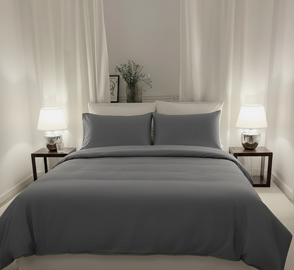 Juego de Sábanas Raye Oxford 2800 hilos SOFT NATURE