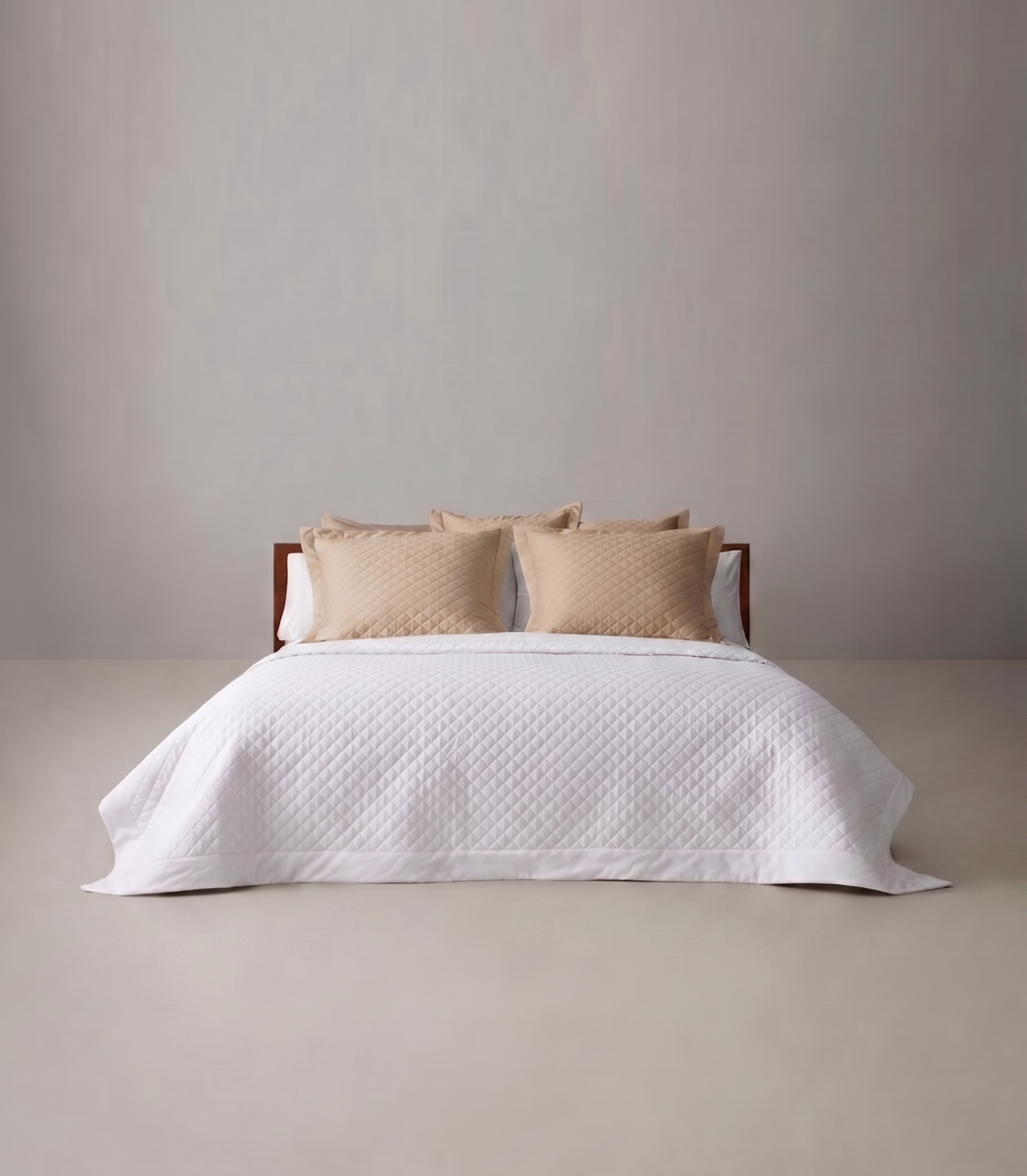 Colcha Bouti Blanco con Arena y fundas SOFT NATURE