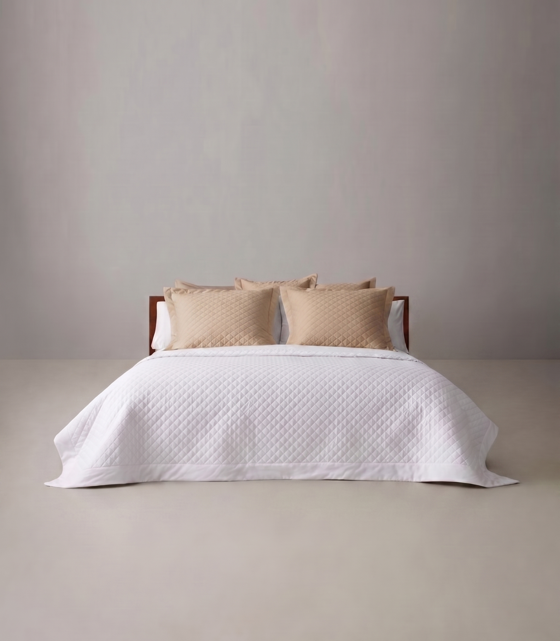 Colcha Bouti Blanco con Arena y fundas SOFT NATURE
